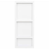 Vidaxl Shower con 3 compartimentos 41x99x9 cm de alto brillo blanco