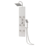 Panneau de douche Vidaxl 25x47.5x130 cm blanc