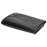 Appareil Vidaxl 650 g m² 1,5x6 m noir