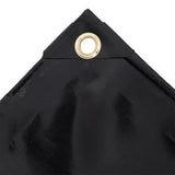 Appareil Vidaxl 650 g m² 1,5x6 m noir