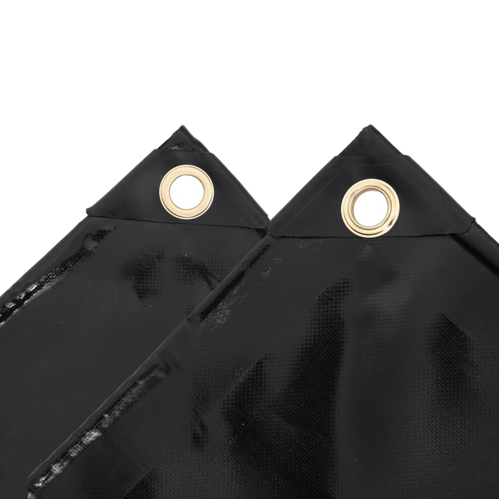 Appareil Vidaxl 650 g m² 1,5x6 m noir