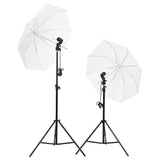 Ensemble de studio photo vidaxl avec ensemble d'éclairage et arrière-plan