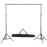 Vidaxl Photo Studio Set mit Beleuchtungsset und Hintergrund