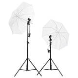 Ensemble de studio photo Vidaxl avec ensemble d'éclairage, arrière-plan et réflecteur