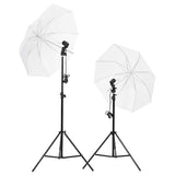 Ensemble de studio photo Vidaxl avec ensemble d'éclairage, arrière-plan et réflecteur