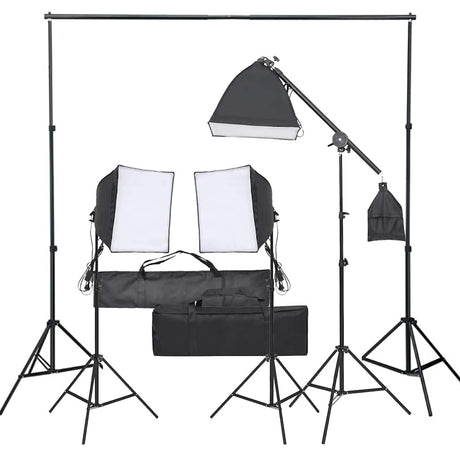 Ensemble de studio photo vidaxl avec ensemble d'éclairage