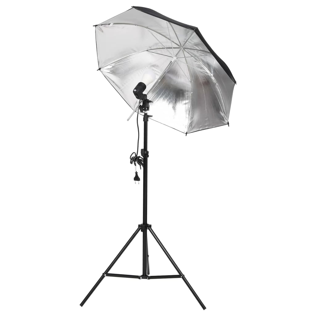 Vidaxl Photo Studio Set mit Beleuchtungsset und Hintergrund