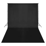 Ensemble de studio photo Vidaxl avec ensemble d'éclairage, arrière-plan et réflecteur
