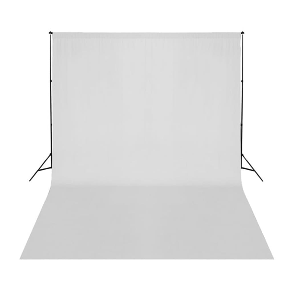 Vidaxl Photo studio set with lighting set, background and reflector