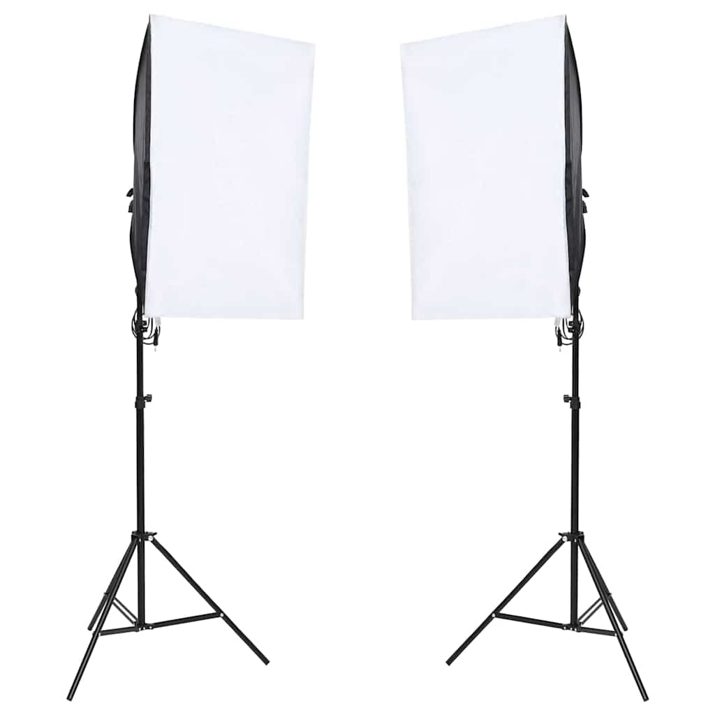 Ensemble de studio photo vidaxl avec ensemble d'éclairage et arrière-plan