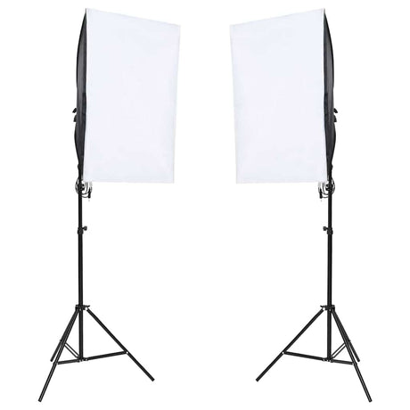 Ensemble de studio photo vidaxl avec ensemble d'éclairage et arrière-plan
