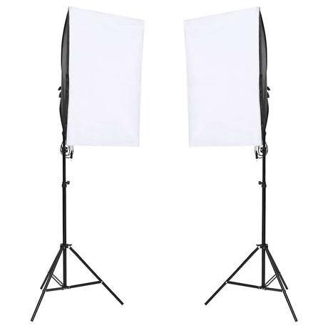 Ensemble de studio photo vidaxl avec ensemble d'éclairage et arrière-plan