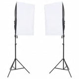 Ensemble de studio photo vidaxl avec ensemble d'éclairage et arrière-plan