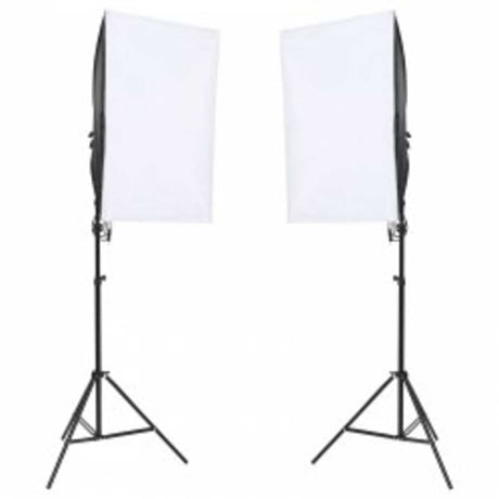 Ensemble de studio photo vidaxl avec ensemble d'éclairage et arrière-plan