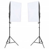 Ensemble de studio photo vidaxl avec ensemble d'éclairage et arrière-plan