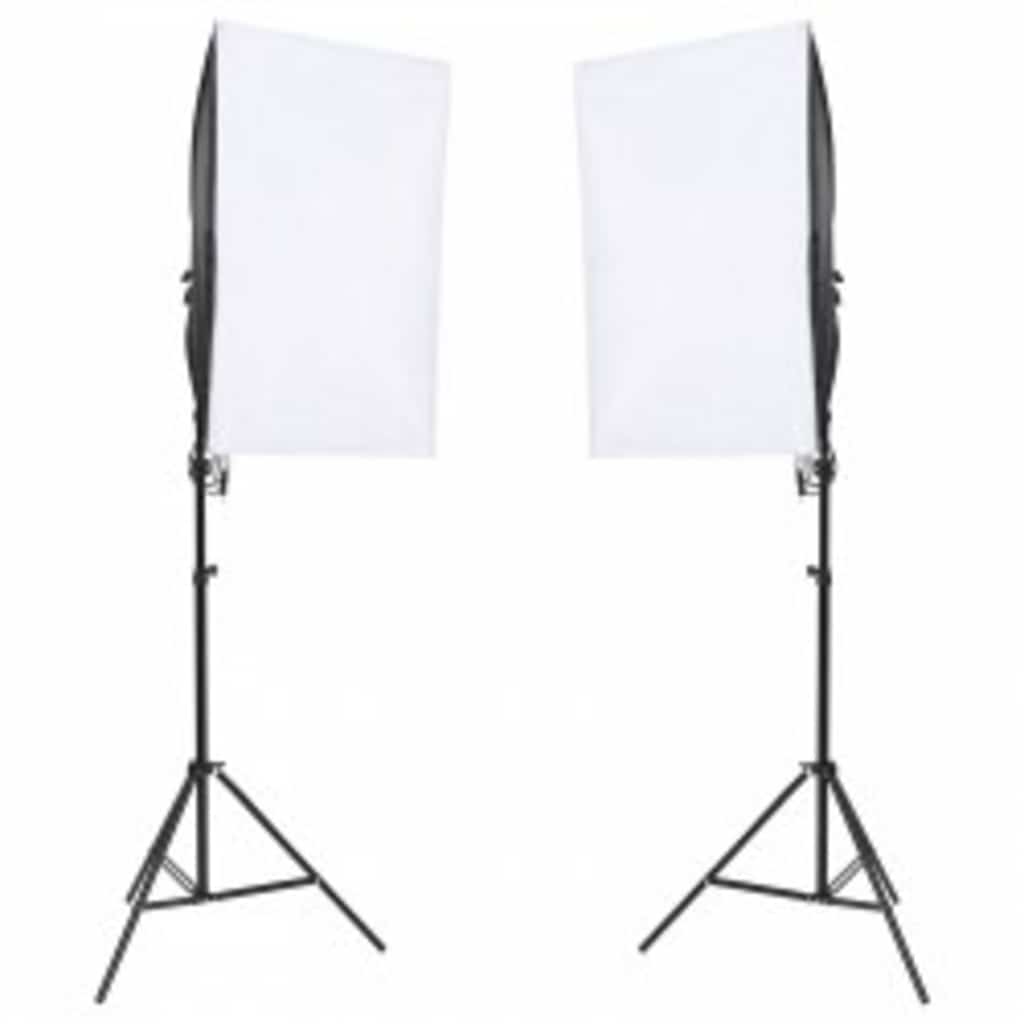 Ensemble de studio photo Vidaxl avec ensemble d'éclairage, arrière-plan et réflecteur