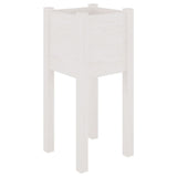 Vidaxl Planning Box 31x31x70 cm Pine solide blanc