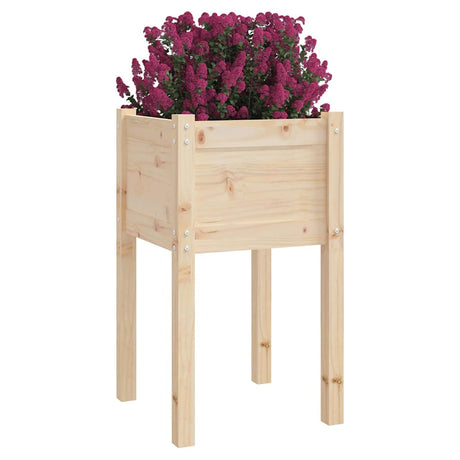 Vidaxl Planters 2 ST 40x40x70 cm Pine solide