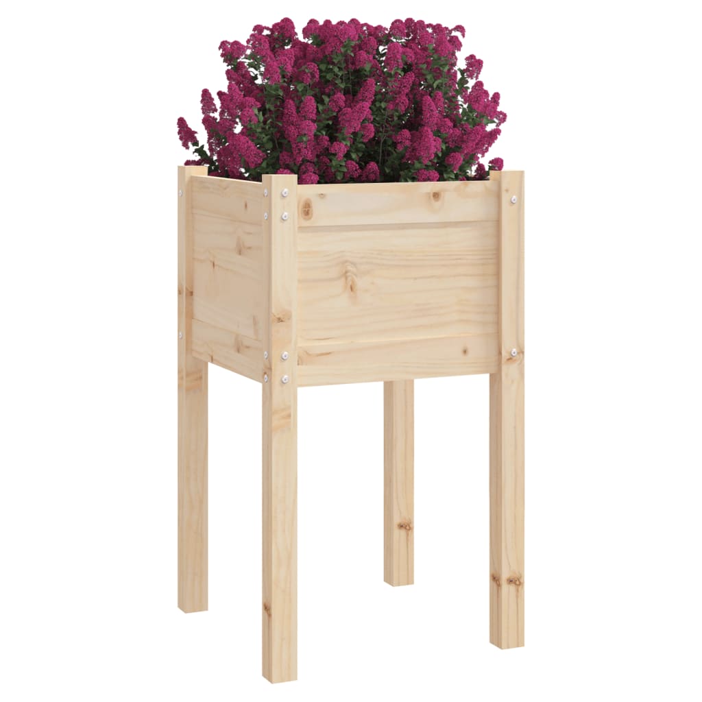 Vidaxl Planters 2 St 40x40x70 cm Solid furu