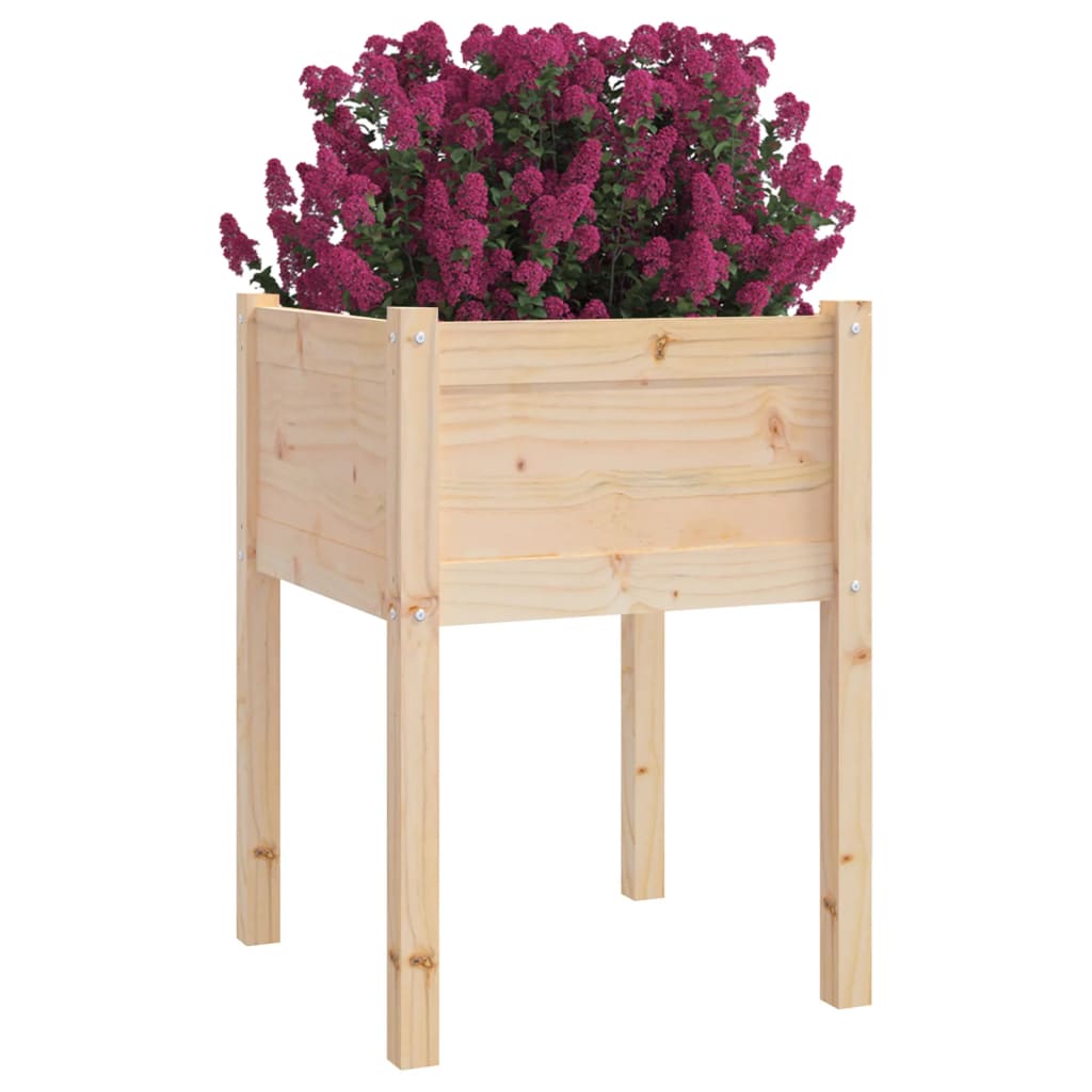 Vidaxl Planters 2 St 50x50x70 cm Solid furu