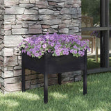 Vidaxl Planning Box 70x70x70 cm Pine solide noir