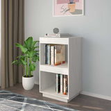 Vidaxl boekenkast 40x35x71 cm massief grenenhout wit