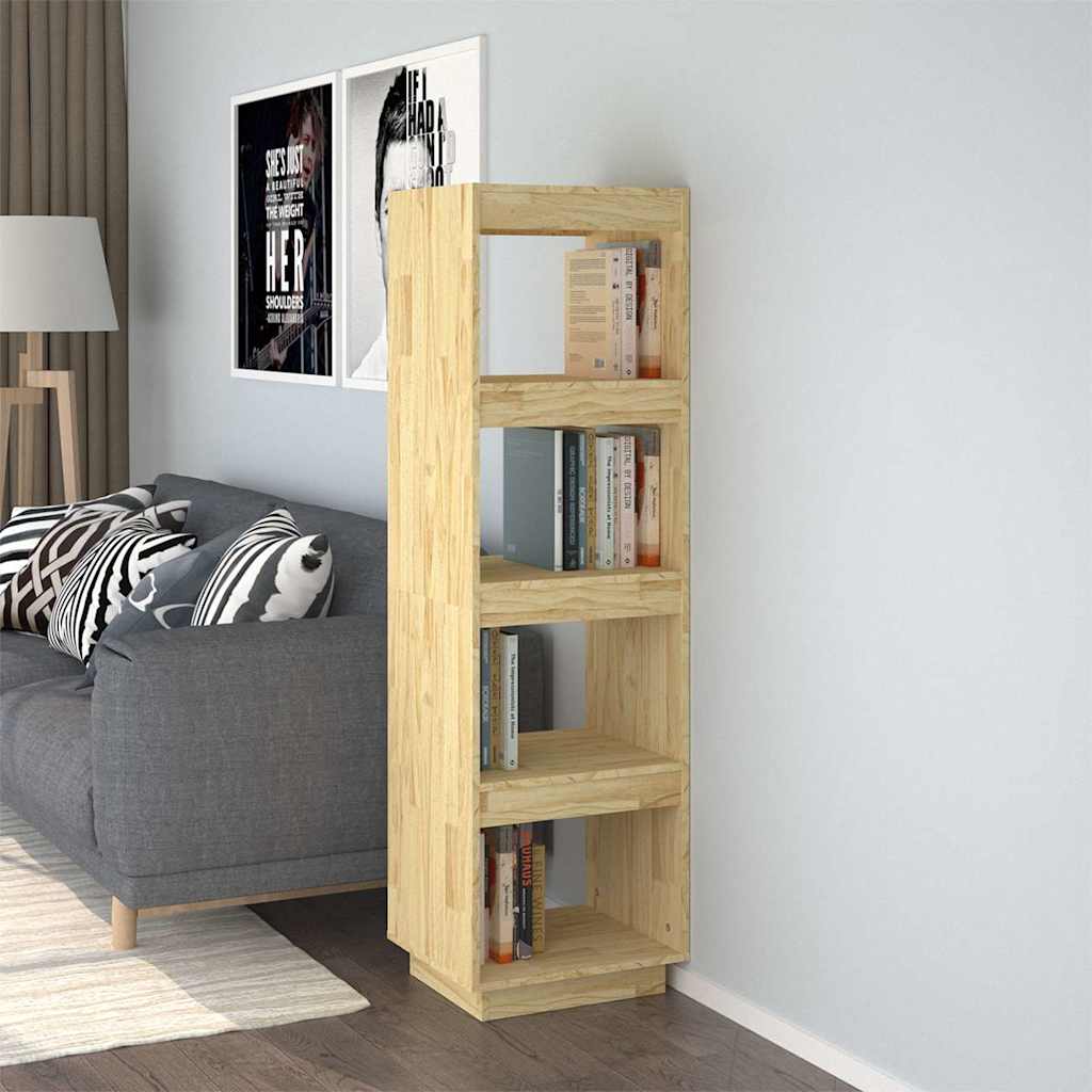 Vidaxl boekenkast kamerscherm 40x35x135 cm massief grenenhout