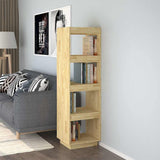 Vidaxl boekenkast kamerscherm 40x35x135 cm massief grenenhout
