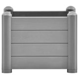 INSERT PLANTER VIDAXL 43X43X35 cm PP Gray en pierre