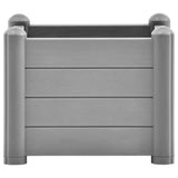 INSERT PLANTER VIDAXL 43X43X35 cm PP Gray en pierre