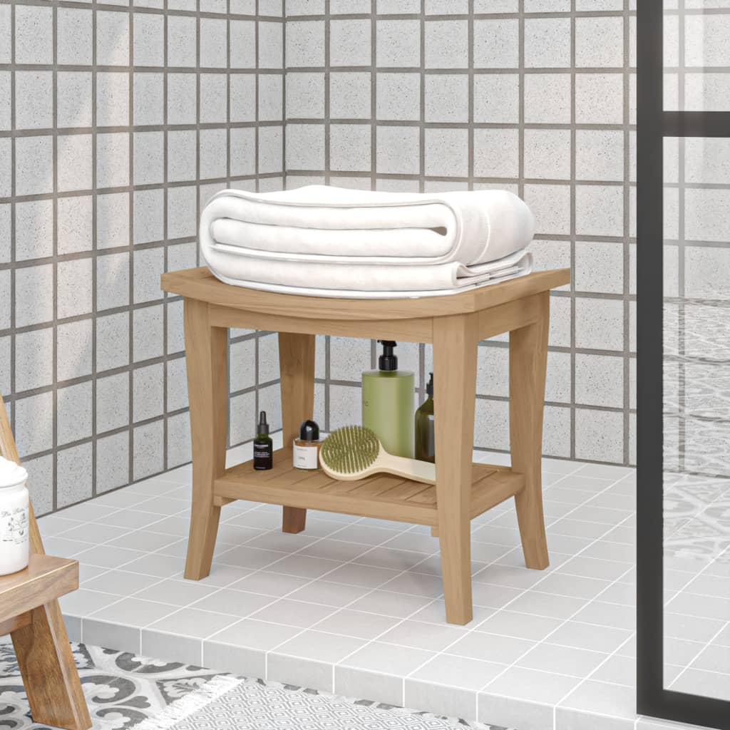 TABELLA BAGNO VIDAXL 50x35x45 cm Teak solido