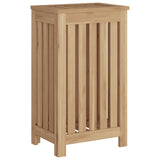 Vidaxl Laundry Basket 35x25x60 cm Teak solido