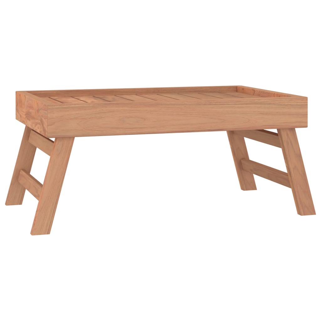 Vidaxl sammenfoldelig 55x35x25 cm solid teak træ