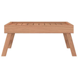 Vidaxl sammenfoldelig 55x35x25 cm solid teak træ