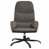 Vidaxl relaxstoel stof donkergrijs