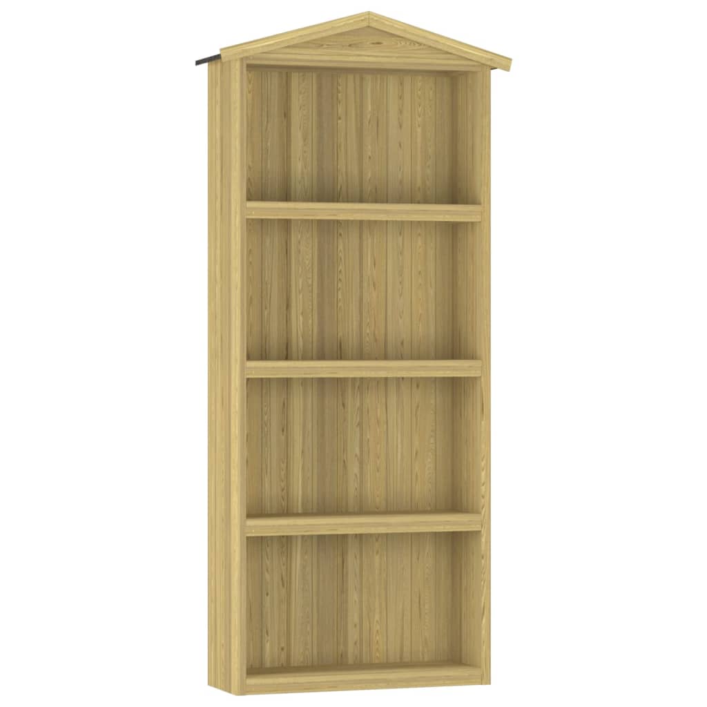 Vidaxl Garden Shed 87x33x222 cm impregnert furu