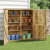 Vidaxl Garden Shed 163x50x171 cm Solid furu