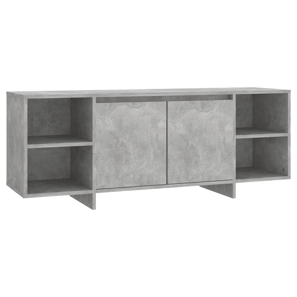 Vidaxl tv-meubel 130x35x50 cm bewerkt hout betongrijs