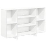 Vidaxl dressoir 120x30x75 cm bewerkt hout wit