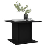 Vidaxl salontafel 55,5x55,5x40 cm bewerkt hout zwart