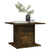 Vidaxl salontafel 55,5x55,5x40 cm bewerkt hout gerookt eikenkleurig