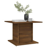 Vidaxl salontafel 55,5x55,5x40 cm bewerkt hout bruin eikenkleur