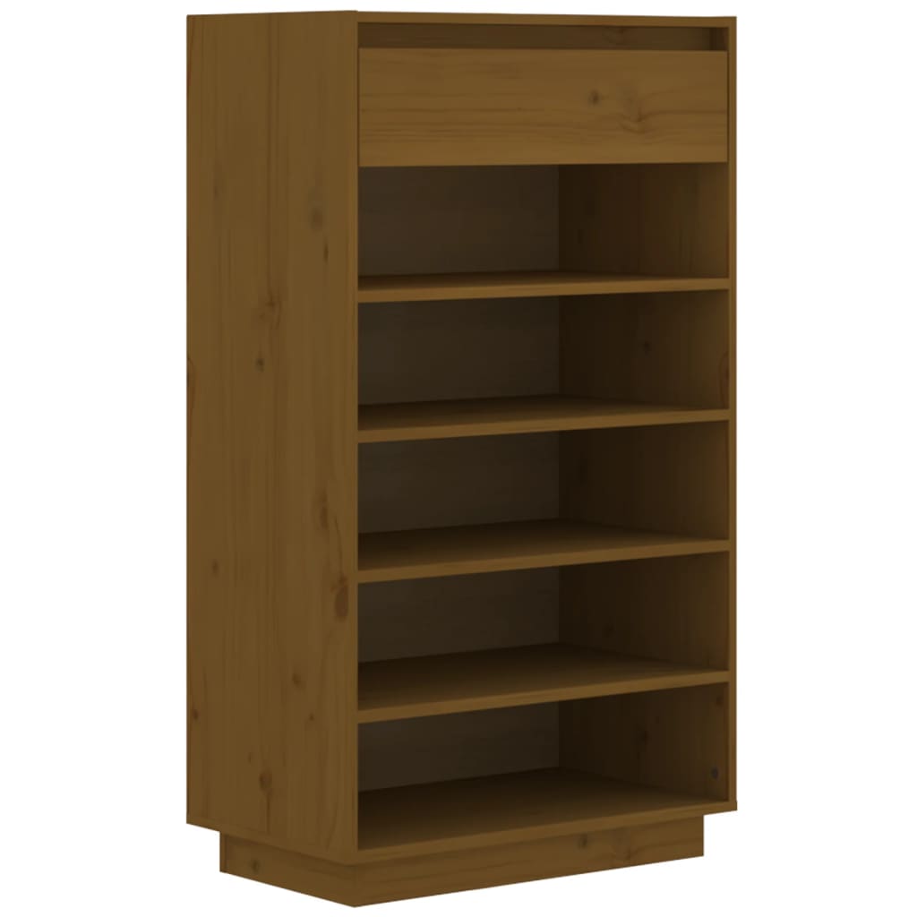 Vidaxl Schong Cabinet 60x34x105 cm folitesch Pine Hunneg Brown