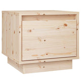Vidaxl nachtkastje 35x34x32 cm massief grenenhout