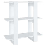 Vidaxl boekenkast kamerscherm 80x30x87 cm wit