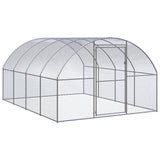 Vidaxl Chicken Run 3x4x2 M Galvanisé Steel