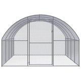 Vidaxl Chicken Run 3x4x2 M Galvanisé Steel