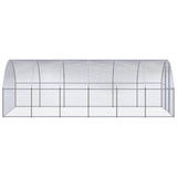 Vidaxl Chicken Run 3x6x2 M Galvanisé Steel