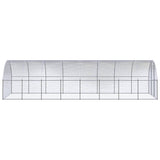 Vidaxl Chicken Run 3x8x2 M Galvanisé Steel