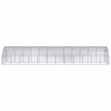Vidaxl Chicken Run 3x12x2 m Galvanisé Steel